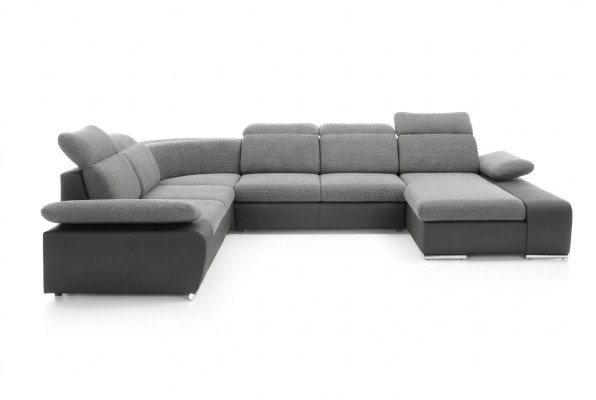 Ecksofa U-form Eckcouch Sofa Couchen Polster Schlaffunktion Couch