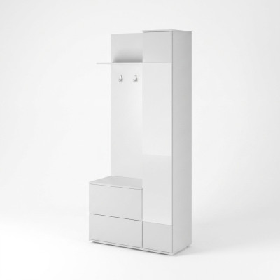 Garderobe Garderobenset Garderoben Schuhschrank Spiegel Paneel Flur