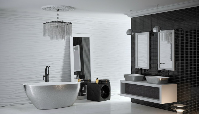 Badewannen LUXUS Design Freistehende Badewanne Wanne BadModern