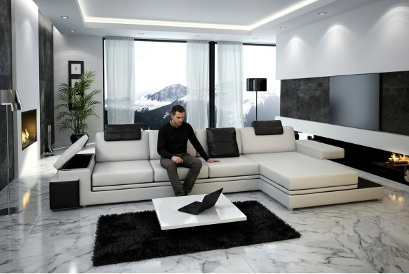 Komfort in Perfektion Das Wunderschöne Ecksofa für Ihr modernes Wohnzimmer