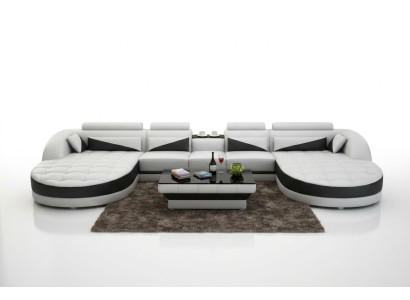 Modernes Design U-Form Ecksofa für ein stilvolles Wohnzimmer