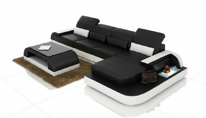 Moderne Eleganz Das neue U-förmige Ecksofa mit exquisiter Polsterung
