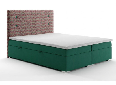 Boxspring Bett Funktion Hotel Doppel Komplett Set Topper Matratze Betten Kasten