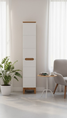 Hochschrank Badezimmer Regal Badschrank Badmöbel Regale Bad