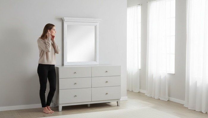 Spiegel Badspiegel Spiegelschrank Deko Badezimmerspiegel Hängespiegel Neu