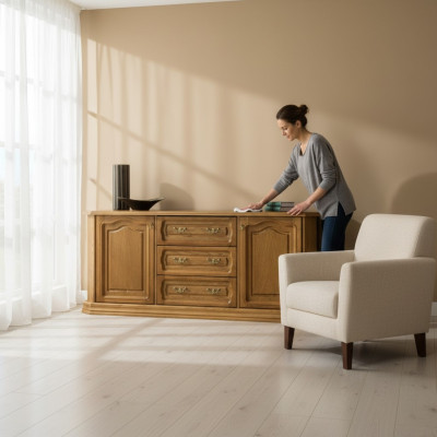 Landhaus Kommode Kommoden Schrank Kommodenschrank Sideboard