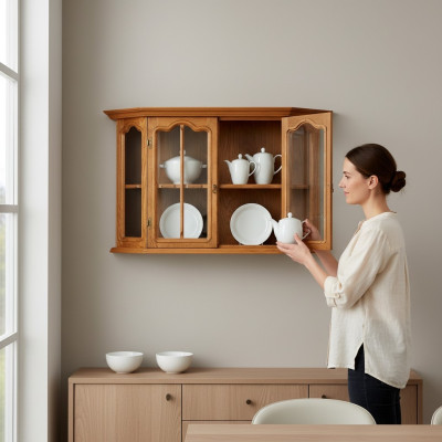 Bar Schrank Weinschrank Kommoden Holz Zimmerbar Vintrine Hausbar