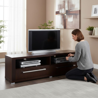 Design Unterschank RTV TV Tisch Sideboard Schrank Fernsehschrank