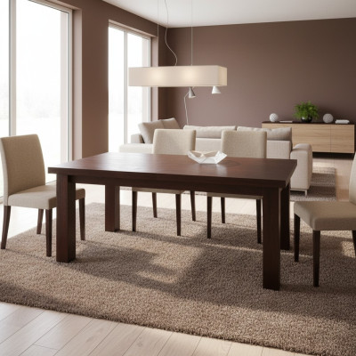 Ausziehbarer Esstisch Konferenz XXL Tische Design Holz Tisch Meeting