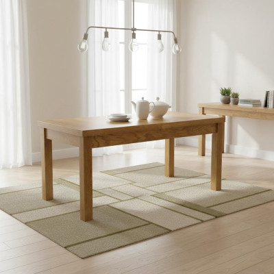 Edler Holztisch Wohnzimmer Tische Landhaus Stil Tisch Konferenztisch