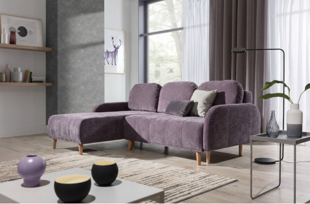 Komfortables Ecksofa kombiniert modernes und funktionales Design