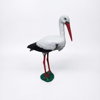 Abstrakter Storch Vogel Garten Dekoration Statue Neu Skulpturen Figuren Skulptur