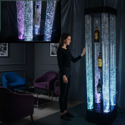 Led Wasser Wand Bar Regal Säule Wassersäulen Theke Designer