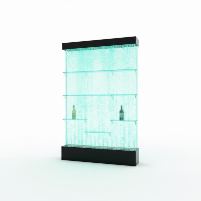 Theke Regale Designer Beleuchtet Led Wasser Wand Bar Regal Säule