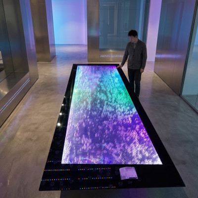 Led Bar Tisch Wasser Wand Bar Theke Regal Möbel Beleuchtete Bartisch