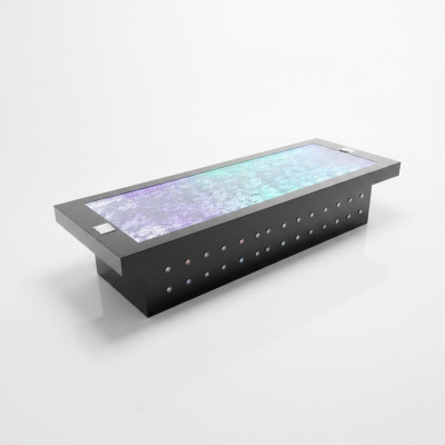 Led Bar Tisch Wasser Wand Bar Theke Regal Möbel Beleuchtete Bartisch