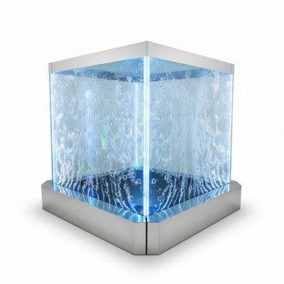 Wandpaneel LED Wasserwand Wasser Wände Wasser Blasen Wand