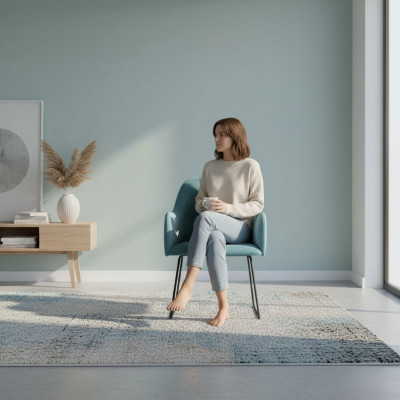 Design Stühle Stuhl Sitz Praxis Polster Ess Zimmer Textil Stoff Warte Kanzlei
