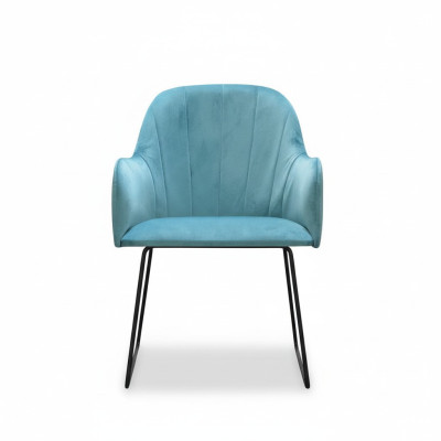 Design Stühle Stuhl Sitz Praxis Polster Ess Zimmer Textil Stoff Warte Kanzlei