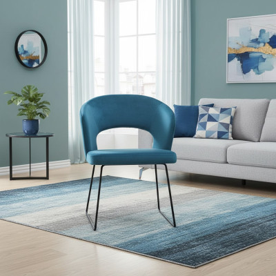 Design Wartezimmer Stuhl Sitz Praxis Stühle Ess Zimmer Stoff Textil Polster