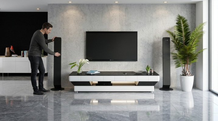 Designer rtv tv Kommode Anrichte Side Low Board Schrank Wohn Zimmer
