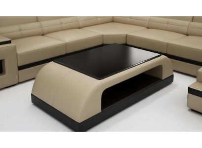 Leder Couchtisch Moderner Tisch Moderner Glastisch Design Tische Glas