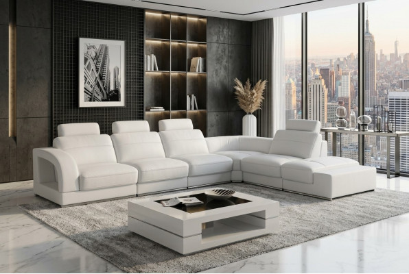 Wohnlandschaft Eckgarnitur Sofa Ecksofa Couch Garnitur Polster Eckcouch