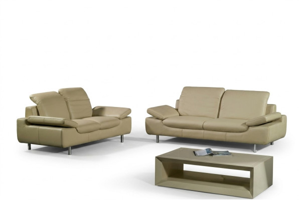 Sofagarnitur Sofa Couch Ledersofa Sitz Polster Garnituren Sofas 3 1 Sitz