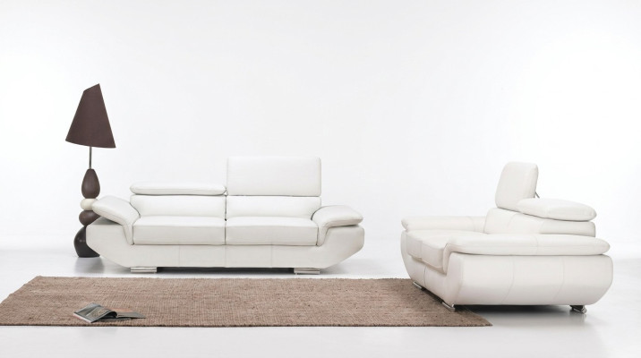 Luxus Möbel Sofagarnitur Couch Sofa Polster 3+2 Ledersofa Couch Set Garnitur
