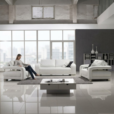 Design Couchen Sofas Polster 32 Sitzer Sofagarnitur Set Leder Sofa Garnituren