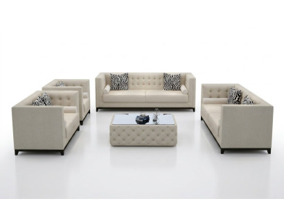Sofagarnitur Garnituren Set Design Sofas Polster Couchen Leder 3 2 Sitzer