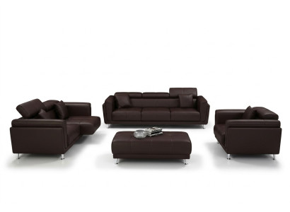 Garnituren Design Couchen Sofas Polster 32 Sitzer Sofagarnitur Set Leder Sofa