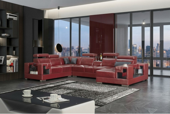 Wohnlandschaft Eckcouch Eckgarnitur Sofa Polster Eckcouch Couch