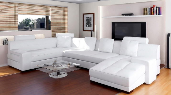 Wohnlandschaft Ecksofa Sofa Couch Polster Sitz Garnitur Sofas Couchen