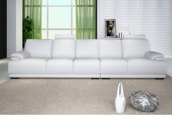 Sofa Sofagarnitur Couch Ecke Polster xxl big long sofa 6 Sitzplätze couchen