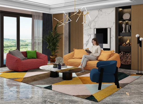 Sofa Sofagarnitur 3+2+1 Sitzer Set Design Polster Couchen Couch Modern