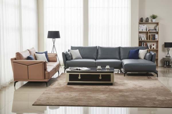 Moderne Sofa Eckgarnitur L Form Polster Sitz Ecke Couch 2 Sitzer Gruppe