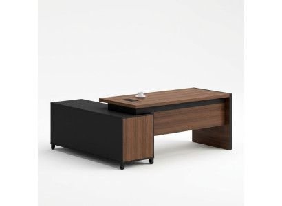 Eckschreibtisch Büro Chef Zimmer Möbel Design Schreibtische Praxis