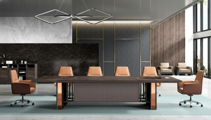 Büro Büromöbel Tische Besprechungs Konferenztische Einrichtung Tisch 360cm neu