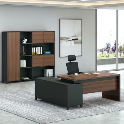 Schreibtische Chef Eckschreibtisch Büro Zimmer Möbel Design Praxis