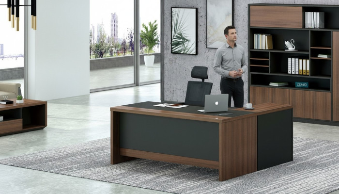 Bürotisch Arbeitstisch Firma Möbel Schreibtisch Eckschreibtisch Computertisch