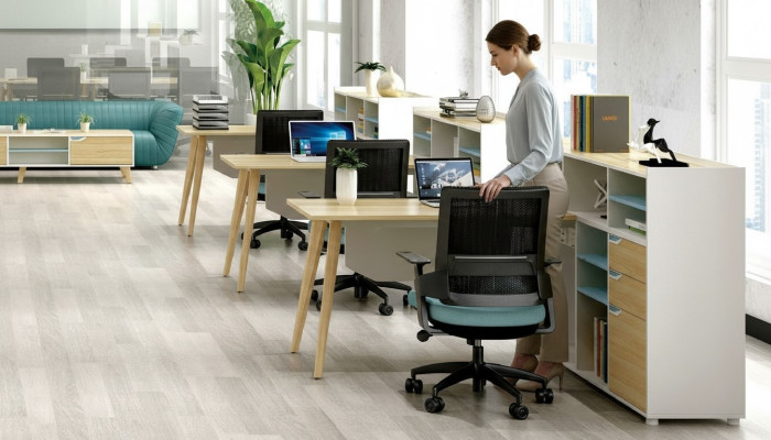 Schreibtisch mit Regal Home Office Büroeinrichtung Möbel Schreibtisch