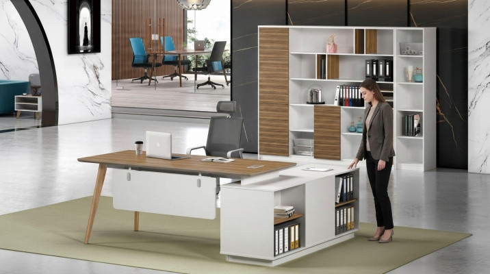 Schreibtisch Eckschreibtisch Computertisch Bürotisch Moderne Möbel