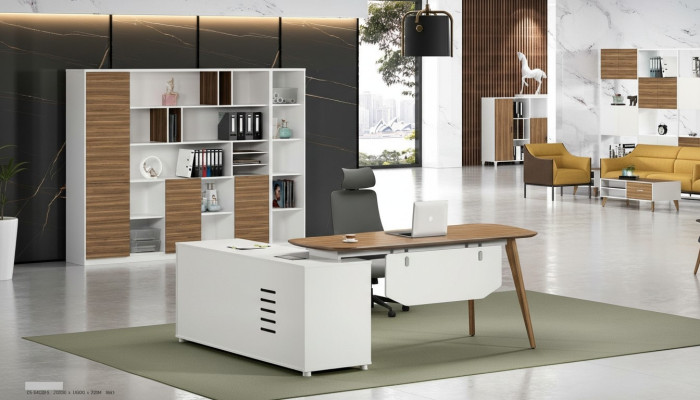 Schreibtisch Eckschreibtisch Computertisch Bürotisch Arbeitstisch Moderne