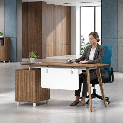Büroeinrichtung Möbel Schreibtisch Tische neu Schreibtische Regal Home
