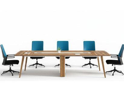 Konferenztisch Modern Büro Tische Besprechungstisch Meeting 320cm