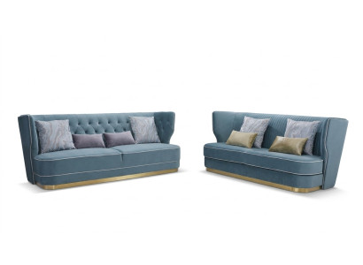 Sofa Couch Polster 2 Sitzer Sofas Couchen Sitz Garnituren Design Club