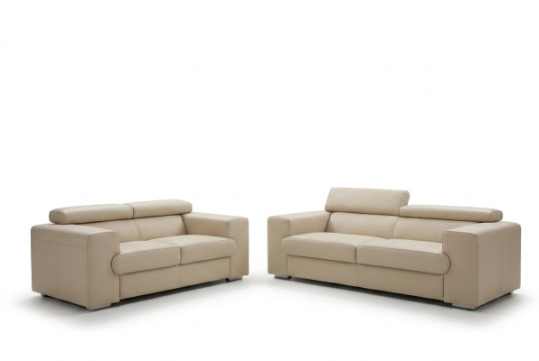 Ledersofa Sofagarnitur 32 Sitzer Set Garnitur Polstersofa Couch Designersofa