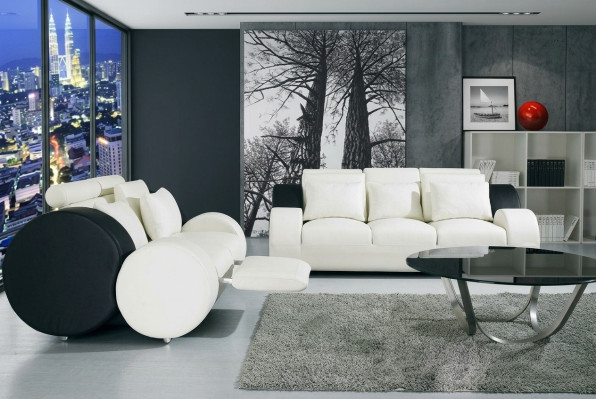 Sofagarnitur 3+2 Sitzer Sofa Sitz Couch Polster Garnitur Moderne Couchen