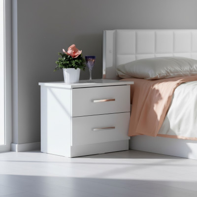 Design Nacht Tisch Konsole Metall Glanz Tische Konsolen Schlaf Zimmer Beistell